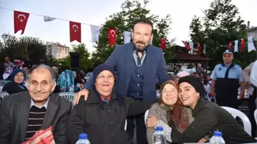 Akpınar'da Binler İftarda Bir Araya Geldi