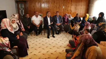 Başkan Çelikcan, Feke'de Vatandaşlarla Buluştu