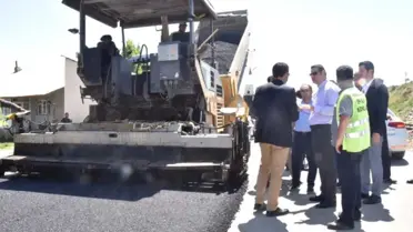 İpekyolu Belediyesinden Yol Asfaltlama Çalışması