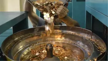 Darphanenin Altın Üretimi Yüzde 10 Azaldı