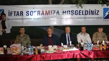 Hakkari'de Vedaş ve Vepsaş Personeline İftar
