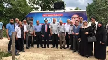Bekir Keleş Havza'da Destek İstedi