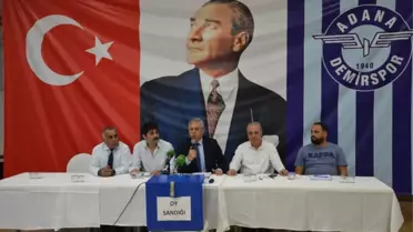 Adana Demirspor'da Yeni Başkan Kazım Bozan
