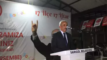 Cumhur İttifakı Sarıgöl'de İftarda Buluştu