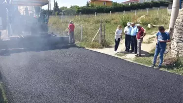 Sıcak Asfalt Çalışmaları Devam Ediyor