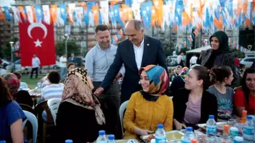 Giresun'da AK Parti Ailesi 'Vefa' İftarında Buluştu.