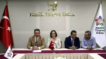 MHP Genel Başkan Yardımcısı Depboylu'dan Nazilli Ticaret Odası'na Ziyaret