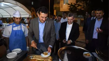 Bakan Tüfenkci Belediye Çalışanlarıyla Sahurdu Buluştu