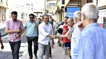 Başkan Uysal, Asfalt Çalışmalarını İnceledi