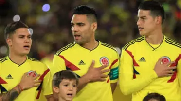Kolombiya'nın Kozu Rodriguez ve Falcao