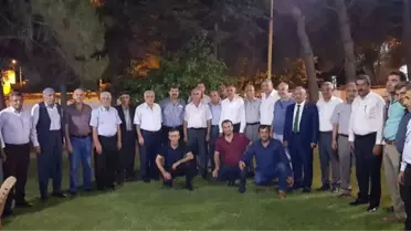 Ziraat Odaları Başkanlarından Yakup Taş'a Destek