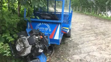 Ordu'da 8 Kişinin Bindiği Patpat Devrildi: 2 Ölü, 6 Yaralı