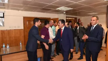 Muş Belediyesinde Bayramlaşma Töreni