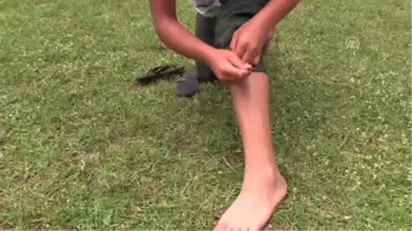 Bayramlaşan Pehlivanlar Güreşe Koştu