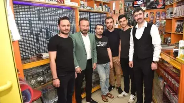 Başkan Doğan, Esnafa 24 Haziran Seçimlerinin Önemini Anlattı