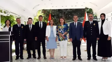 Adıyaman Emniyet Müdürlüğünde Terfi Töreni Düzenlendi