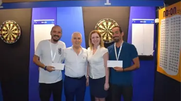 Dart Turnuvasında Kazananlar Belli Oldu