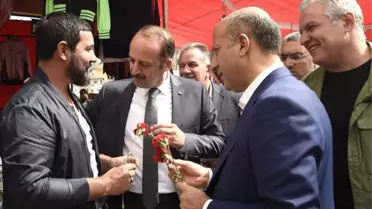 Mesut Akgül'den Esnaf Ziyareti