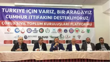 33 Stk'dan Cumhur İttifakına Destek Açıklaması