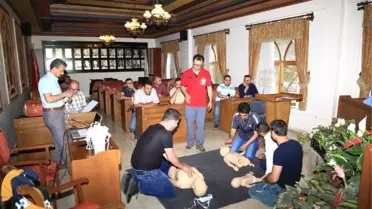 Nevşehir Belediyesinde İlk Yardımcı Eğitimi Sona Erdi