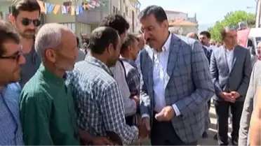 Bakan Tüfenkci'ye Erkenek'te Sevgi Seli