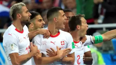 Dünya Kupasında İsviçre, Sırbistan'ı 2-1'le Devirdi