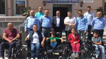 İstanbul'dan Hakkarili Engellilere Akülü Sandalye