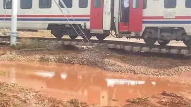 Kırıkkale'de 300 Yolcuyu Taşıyan Tren Yolda Kaldı