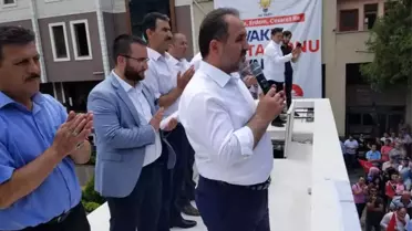 Murat Demir, Cide'de Miting Düzenledi
