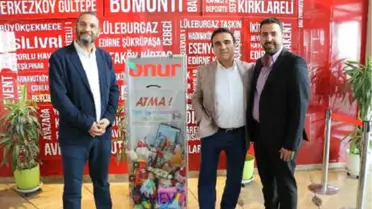 Oyuncak Kampanyasına Selahattin Alpay'dan Destek