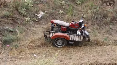 Motosikletin Altında Kalan Sürücü Hayatını Kaybetti