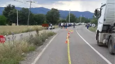 Kasksız Motosiklet Sürücüsü Mehmet Ali, Kazada Öldü