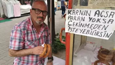 Ordulu Simitçiden İnsanlık Dersi