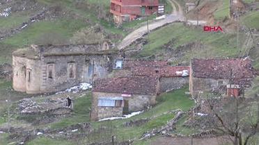 Gümüşhane Arkeolojik Sit Santa Harabeleri'ndeki Beton Yapılar İçin Harekete Geçildi