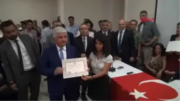 Hatay Hatay'da AK Parti'li Vekiller Mazbatalarını Aldı