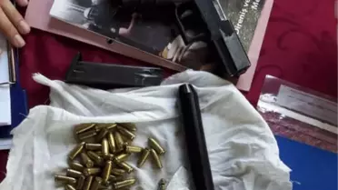 Terör Örgütü Mkp'nin Silahlı Kanadı Hko Üyesi 1 Kişi Susturucu Silahla Birlikte Yakalandı