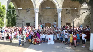 Başkan Yıldırım Çocuklar İle Birarya Geldi