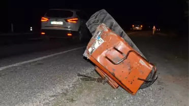 Kastamonu'da Traktör ile Minibüs Çarpıştı: 2 Yaralı