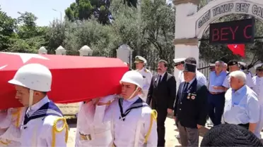 Kıbrıs Gazisi Emekli Deniz Astsubay Bingül, Son Yolculuğuna Uğurlandı