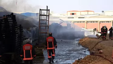 Güncelleme - Malatya'da Dondurma Fabrikasında Yangın