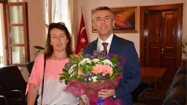 Kosovalı Kadınlardan Kaymakam Sırmalı'ya Ziyaret