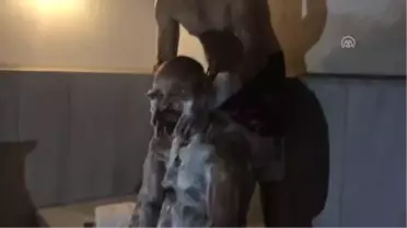 Başpehlivan Orhan Okulu, 'Hamam' Geleneğini Sürdürdü - Edirne