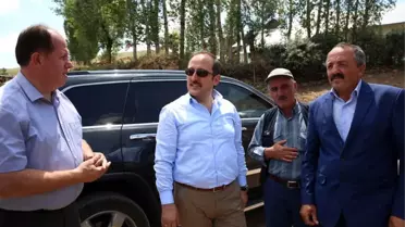 Vali Ali Hamza Pehlivan Yukarı ve Aşağı Pınarlı Köylerini Ziyaret Etti