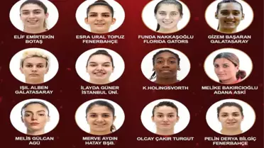 A Millilerin Aday Kadrosu Açıklandı