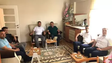 Başkan Bakıcı'dan Yardımcısı Kuru'ya Geçmiş Olsun Ziyareti