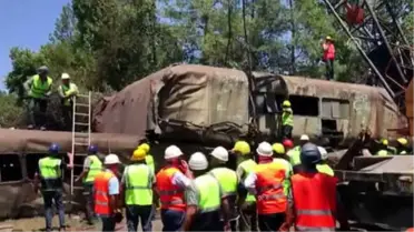 Yatağan Termik Santrali'nin Kömür Bandı Çöktü: 9 Yaralı (8)
