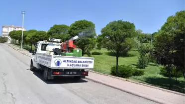 Altındağ'da İlaçlama Çalışmaları