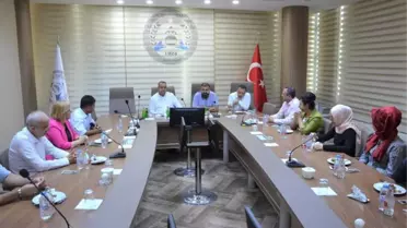 Atso Başkanı Göktaş Personelle Projelerini Paylaştı