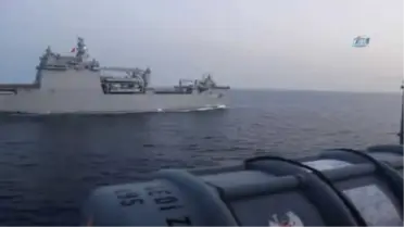 Tcg Gediz, Tcg Sancaktar ile Akdeniz'de Buluştu