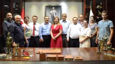 Belçika Milletvekili Turan'dan Başkan Ataç'a Ziyaret